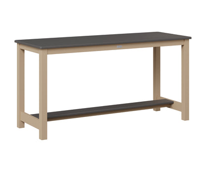 Balcony Table Aluminum Base Dining Height