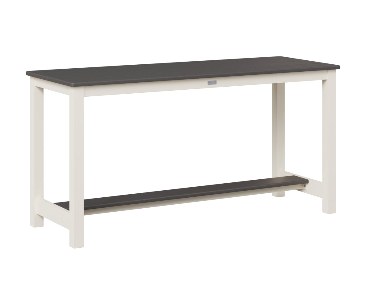 Balcony Table Aluminum Base Dining Height