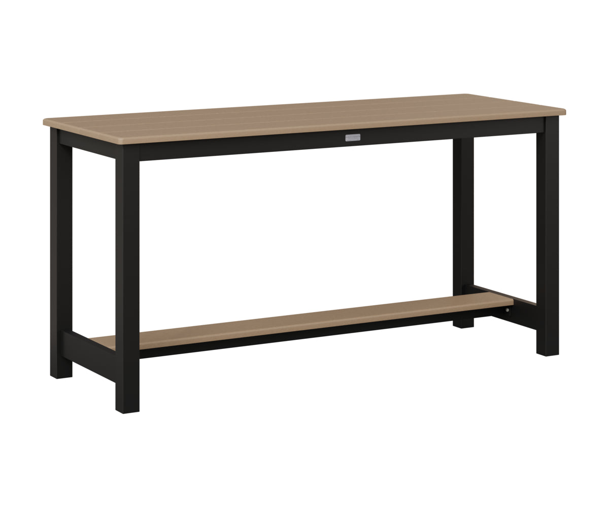 Balcony Table Aluminum Base Dining Height