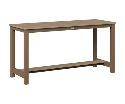 Balcony Table Aluminum Base Dining Height