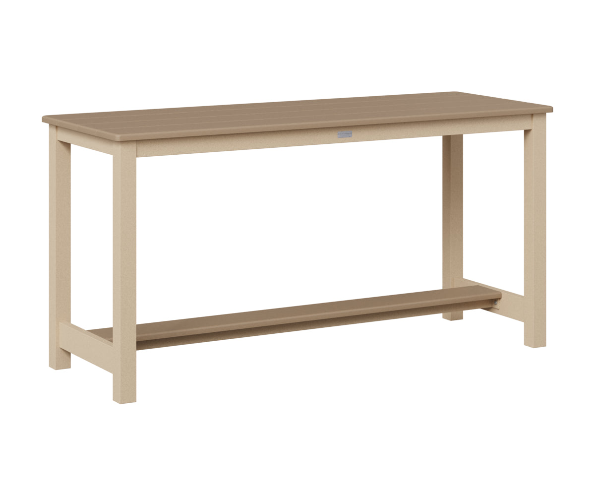 Balcony Table Aluminum Base Dining Height