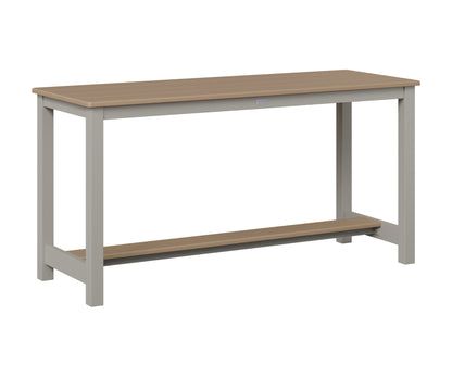Balcony Table Aluminum Base Dining Height