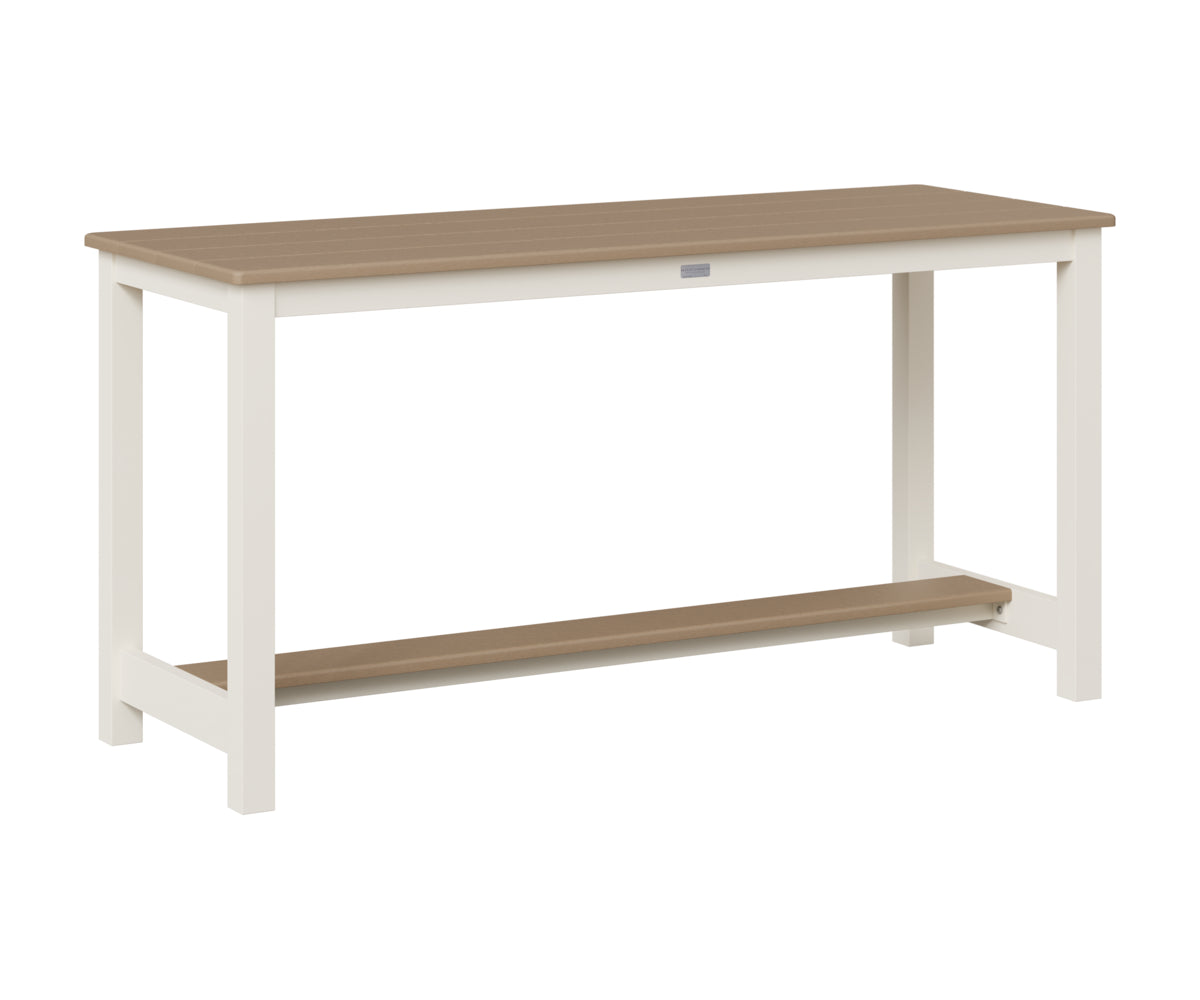 Balcony Table Aluminum Base Dining Height