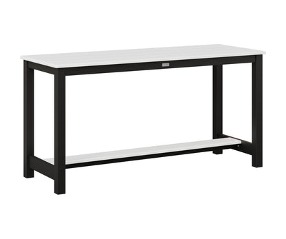 Balcony Table Aluminum Base Dining Height