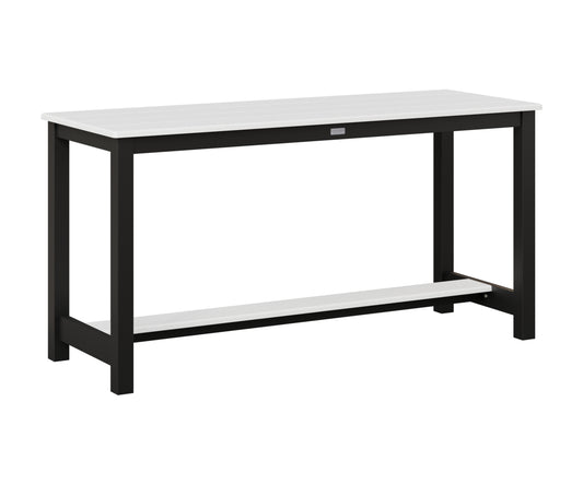 Balcony Table Aluminum Base Dining Height