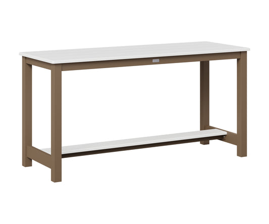 Balcony Table Aluminum Base Dining Height