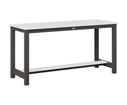 Balcony Table Aluminum Base Dining Height