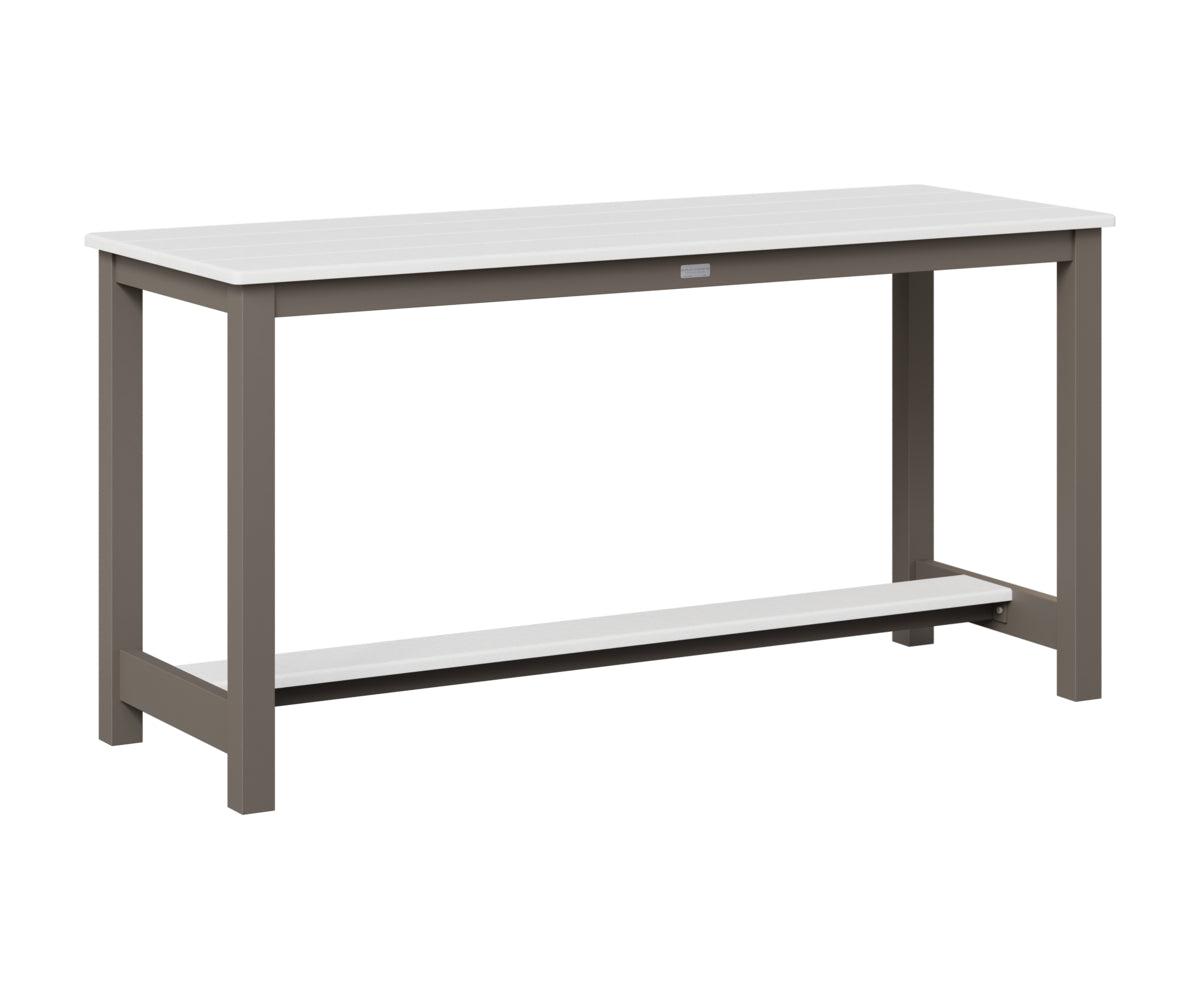 Balcony Table Aluminum Base Dining Height