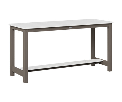 Balcony Table Aluminum Base Dining Height