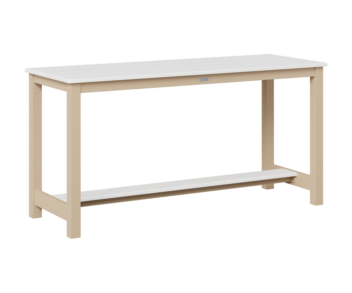 Balcony Table Aluminum Base Dining Height