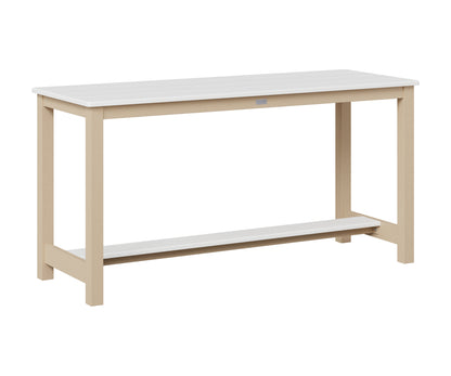 Balcony Table Aluminum Base Dining Height