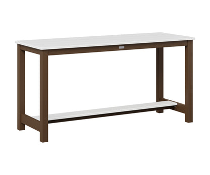 Balcony Table Aluminum Base Dining Height