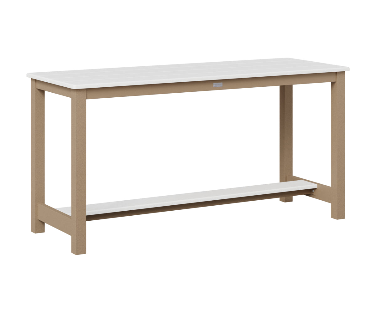 Balcony Table Aluminum Base Dining Height