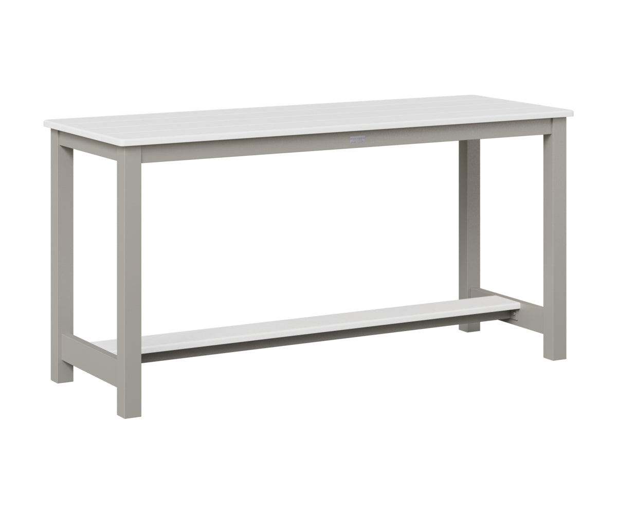 Balcony Table Aluminum Base Dining Height