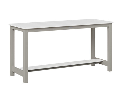 Balcony Table Aluminum Base Dining Height
