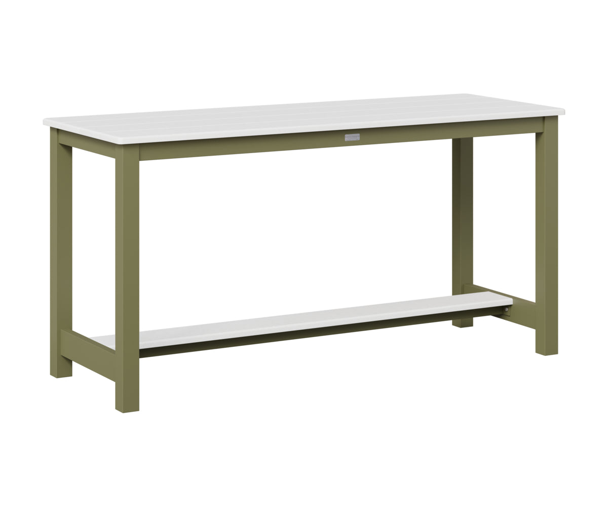 Balcony Table Aluminum Base Dining Height