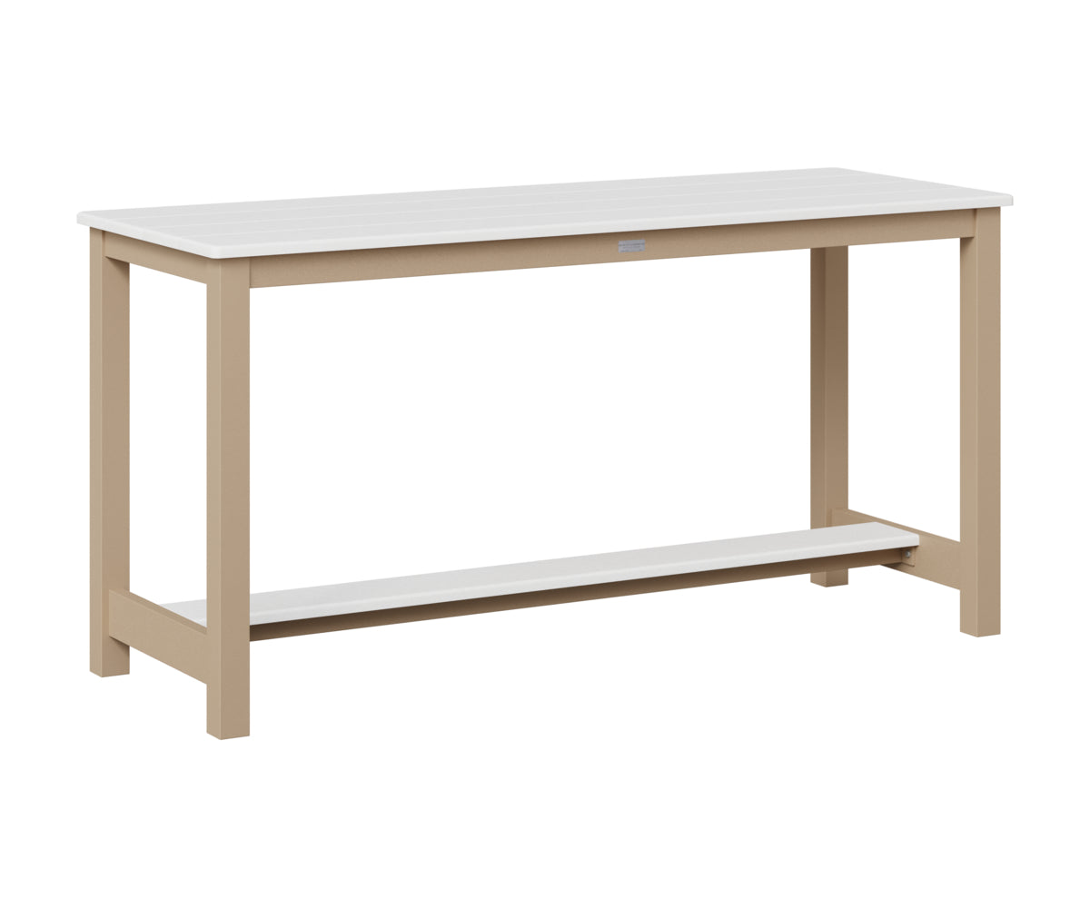 Balcony Table Aluminum Base Dining Height