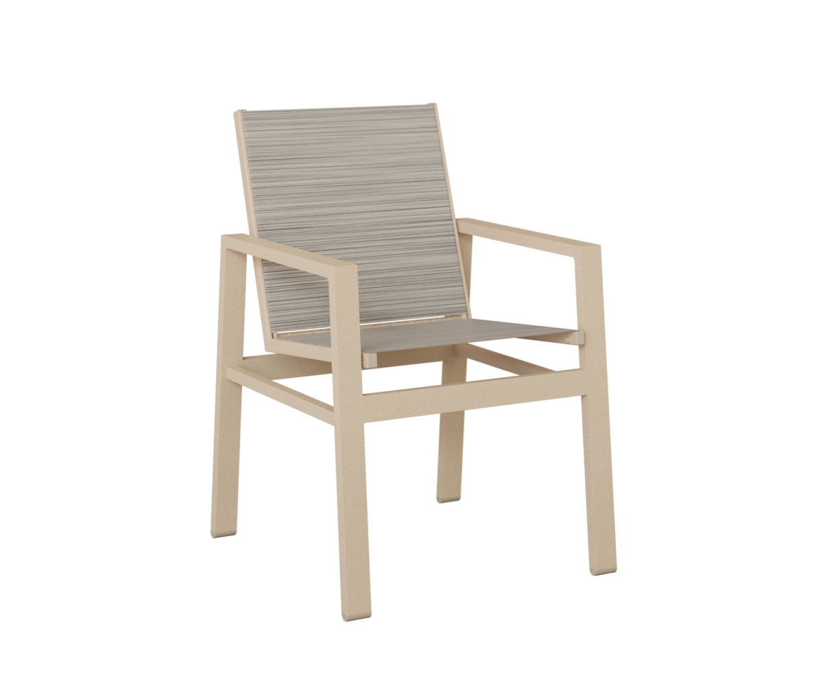 Vida Padded Sling Dining Chair