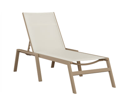 Vida Padded Sling Chaise Lounge