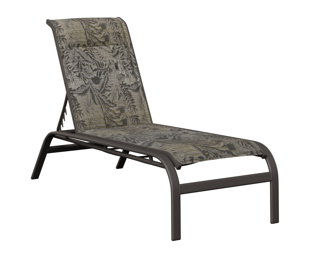 Murphy Padded Sling Chaise Lounge