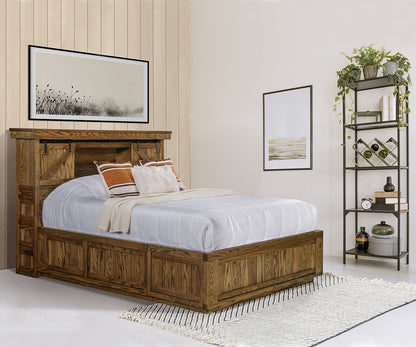 SFC Amish Bookcase Bed