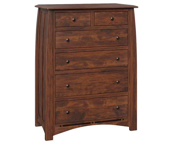SFC Amish Boulder Creek Six Drawer Chest QuickShip