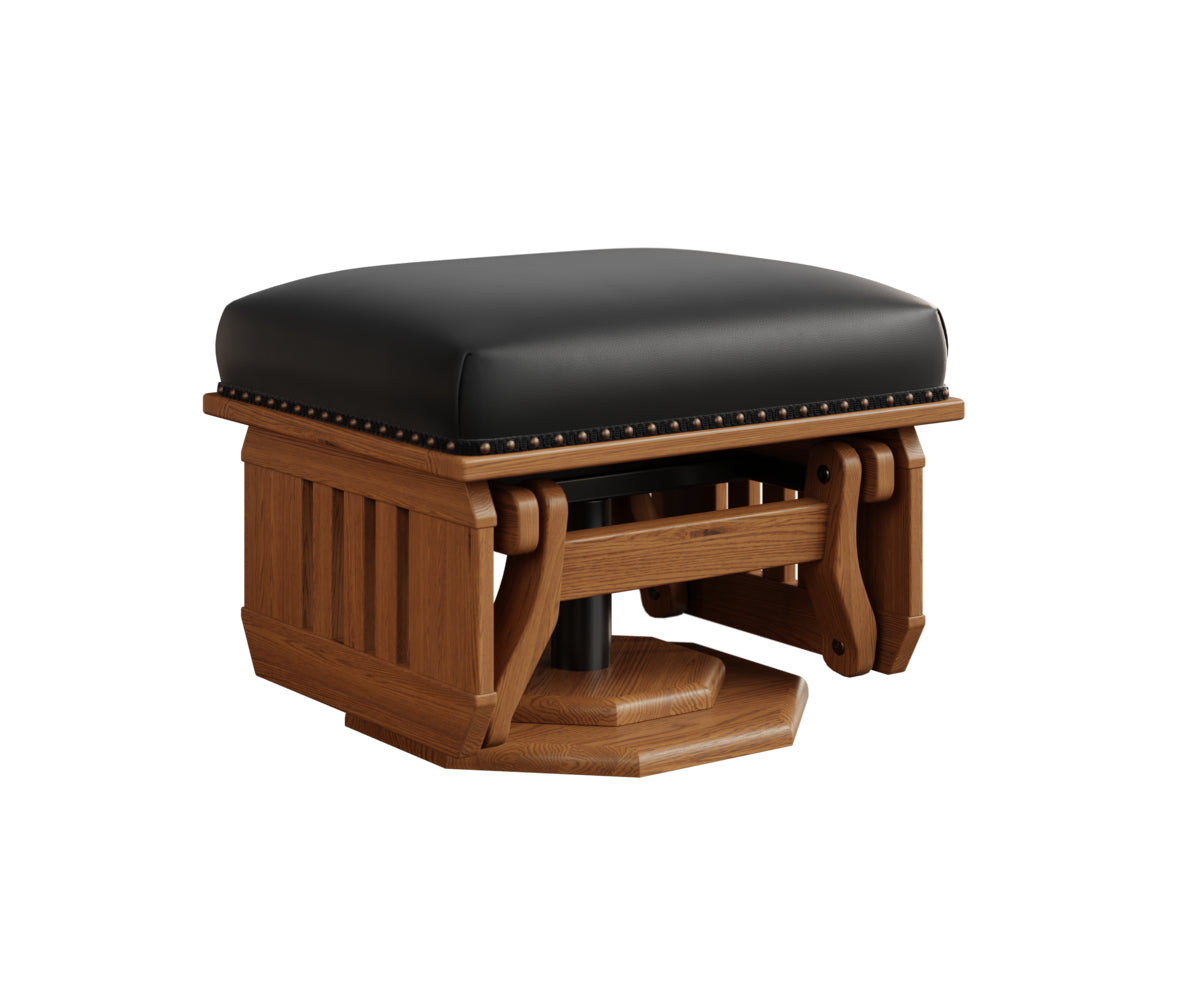 SFC Amish Mission Ottoman with Platform Base