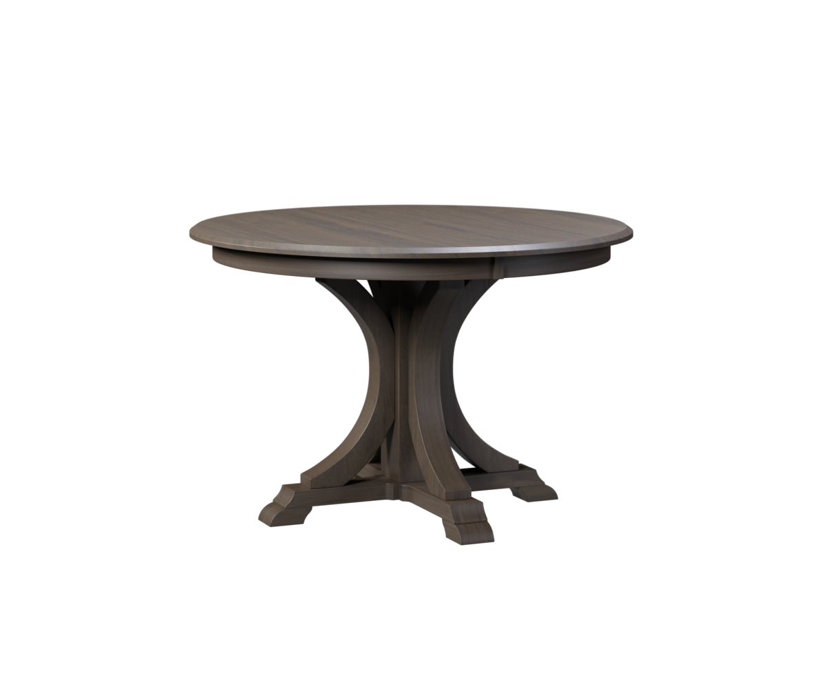 SFC Amish Buckeye Single Pedestal Table