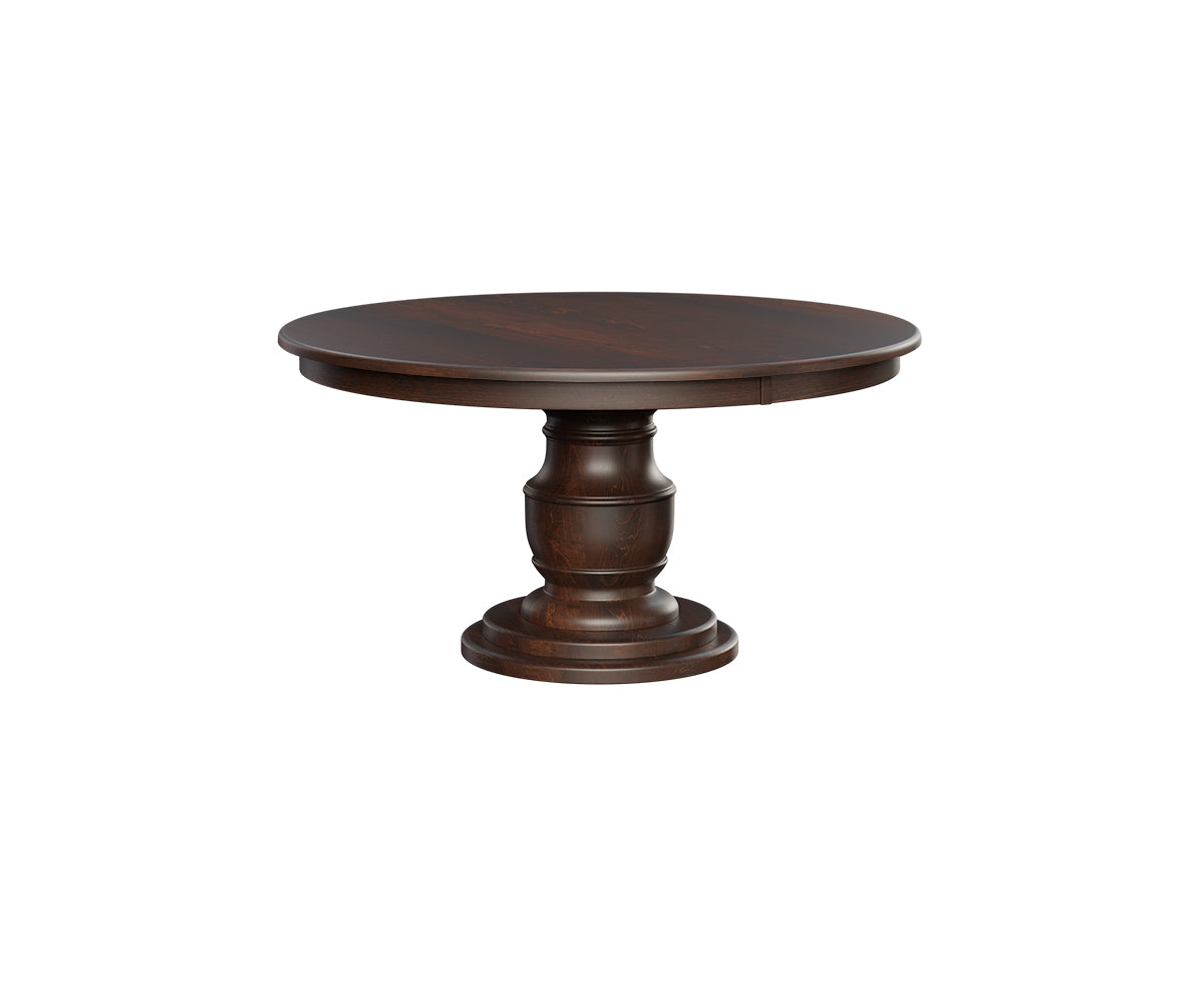 SFC Amish Burlington Single Pedestal Round Table