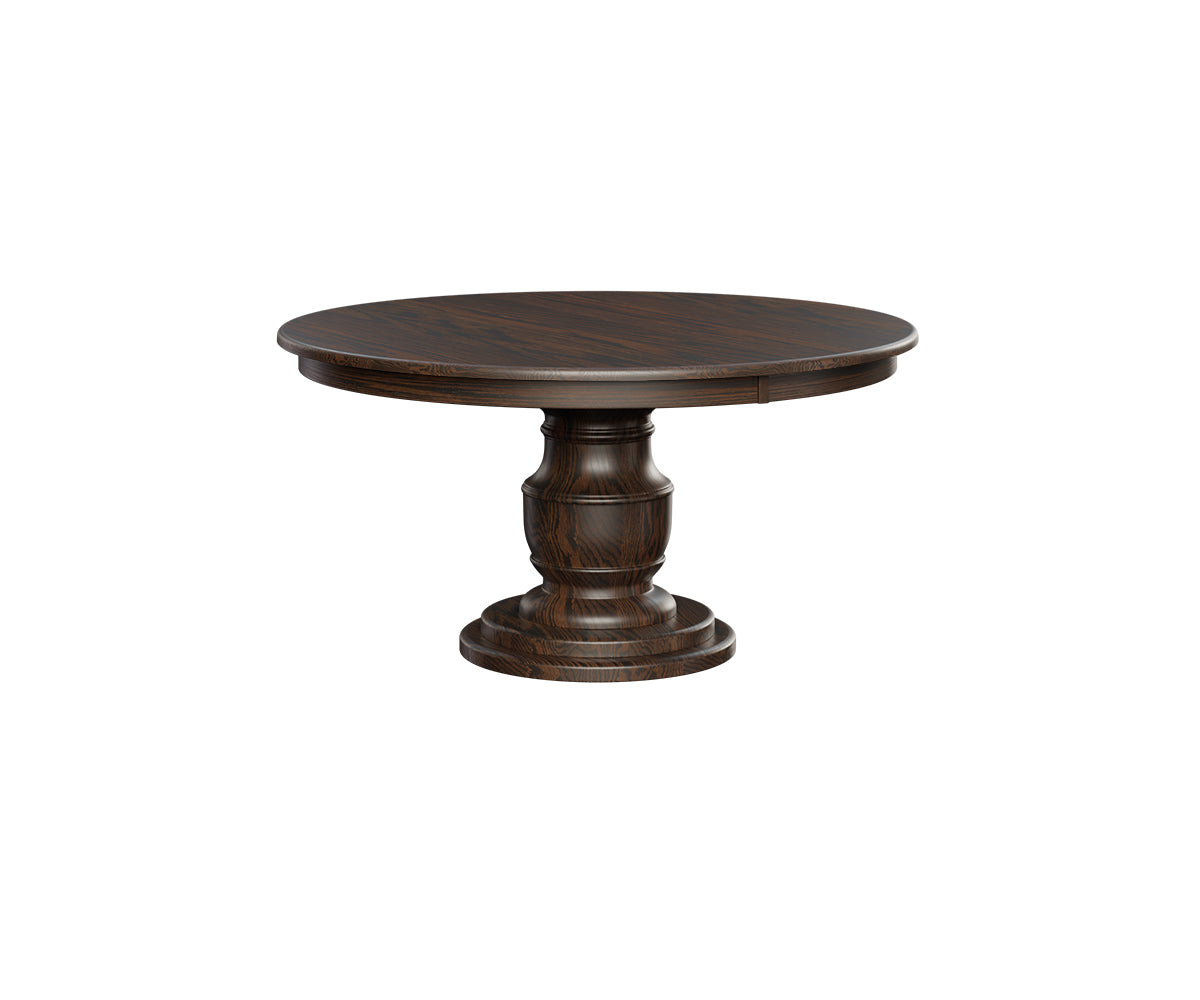 SFC Amish Burlington Single Pedestal Round Table
