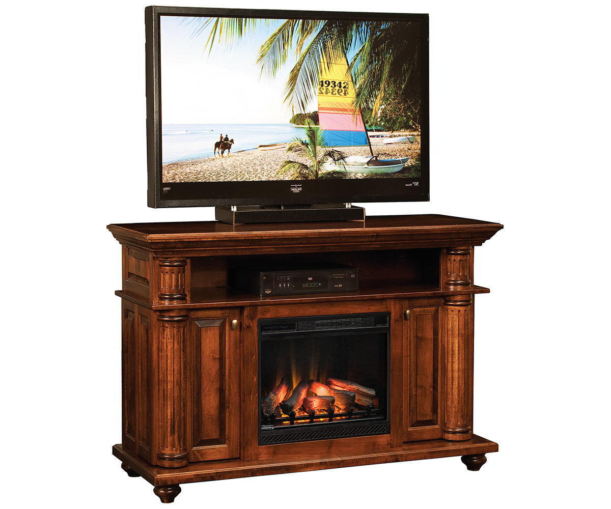 SFC Amish Bryant Fireplace Entertainment Center