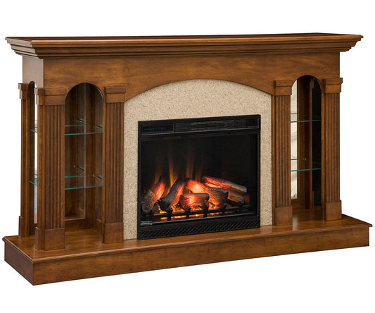SFC Amish Curio Fireplace