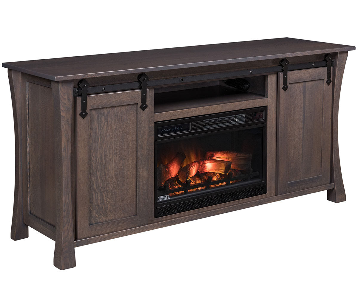 SFC Amish Eldorado Fireplace Entertainment Center