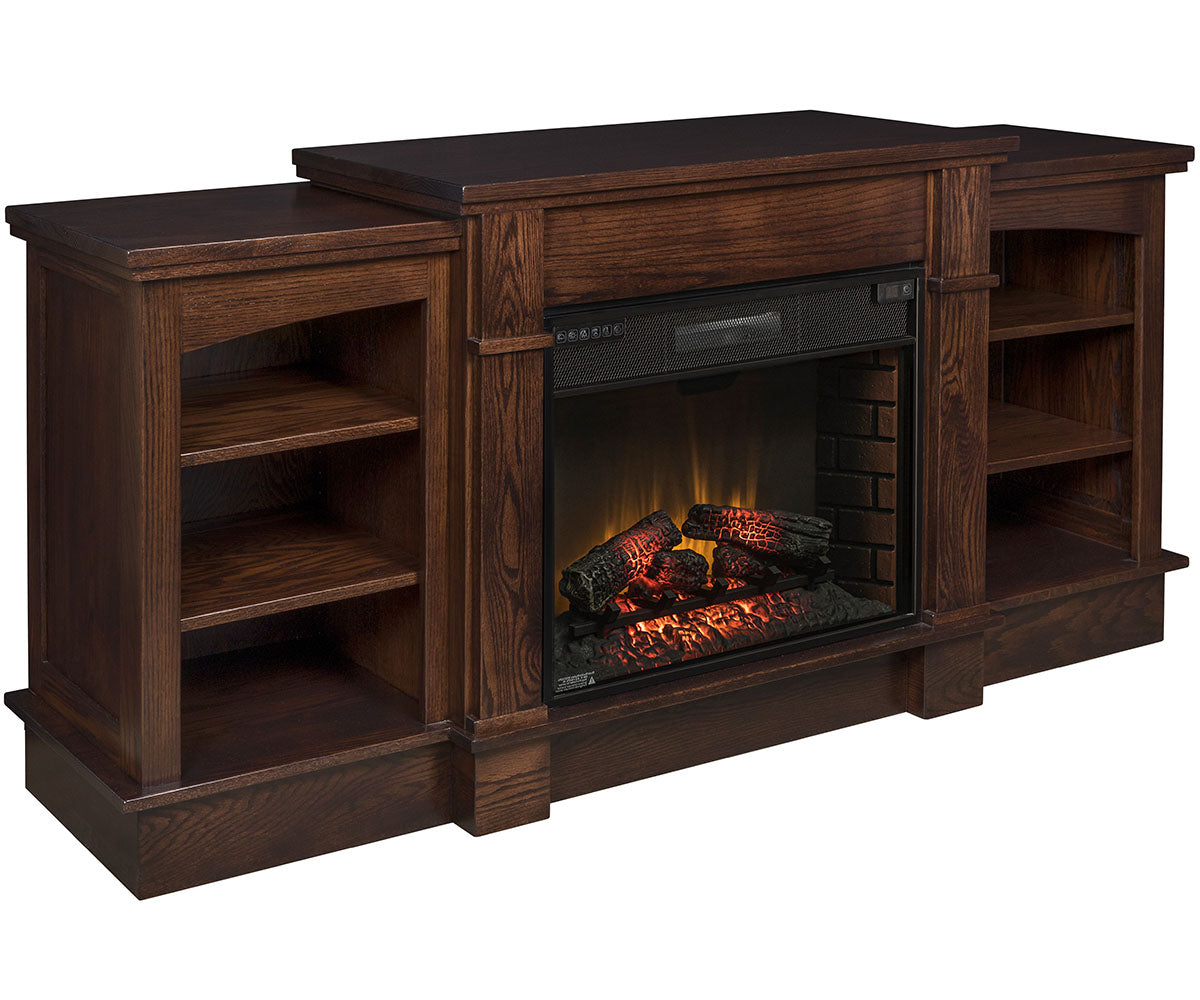 SFC Amish Preston Fireplace Entertainment Center