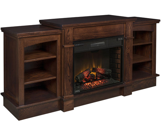 SFC Amish Preston Fireplace Entertainment Center
