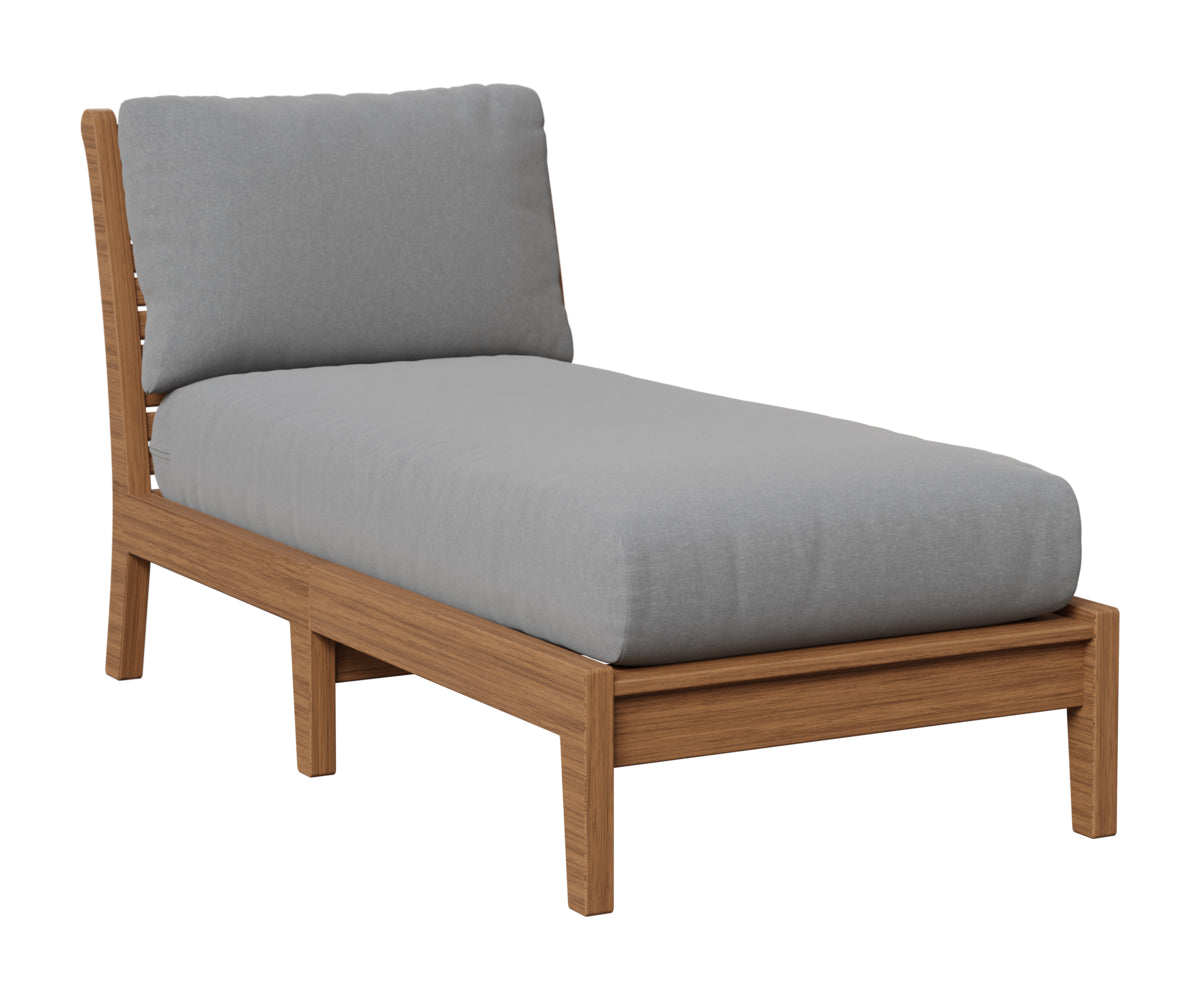 Classic Terrace Armless Chaise Lounge
