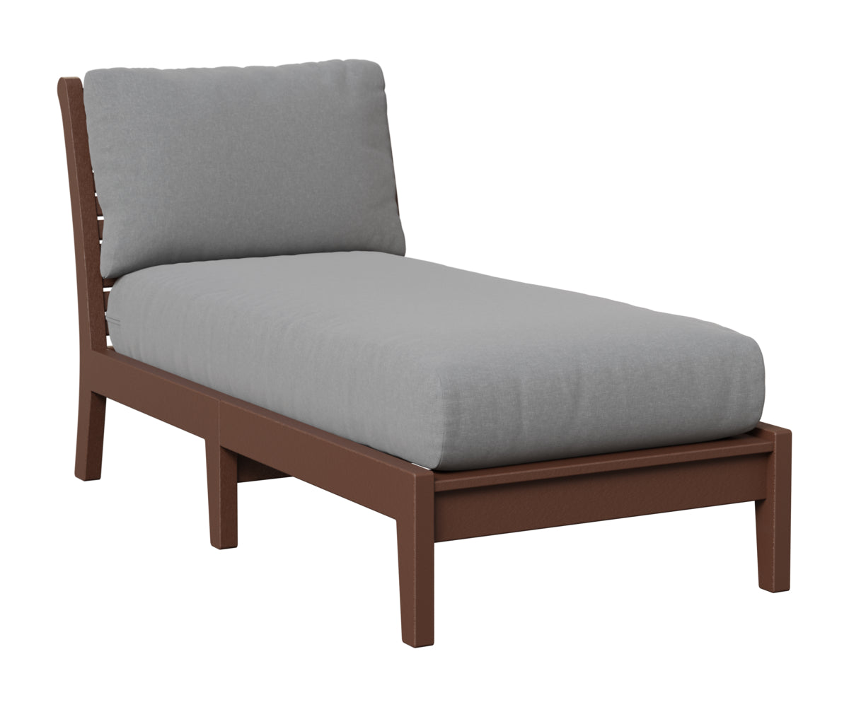 Classic Terrace Armless Chaise Lounge