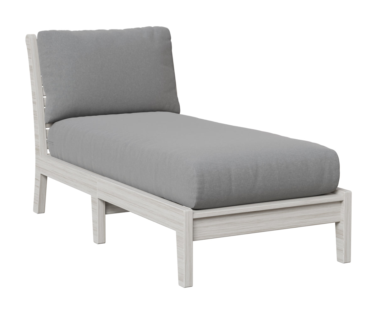 Classic Terrace Armless Chaise Lounge