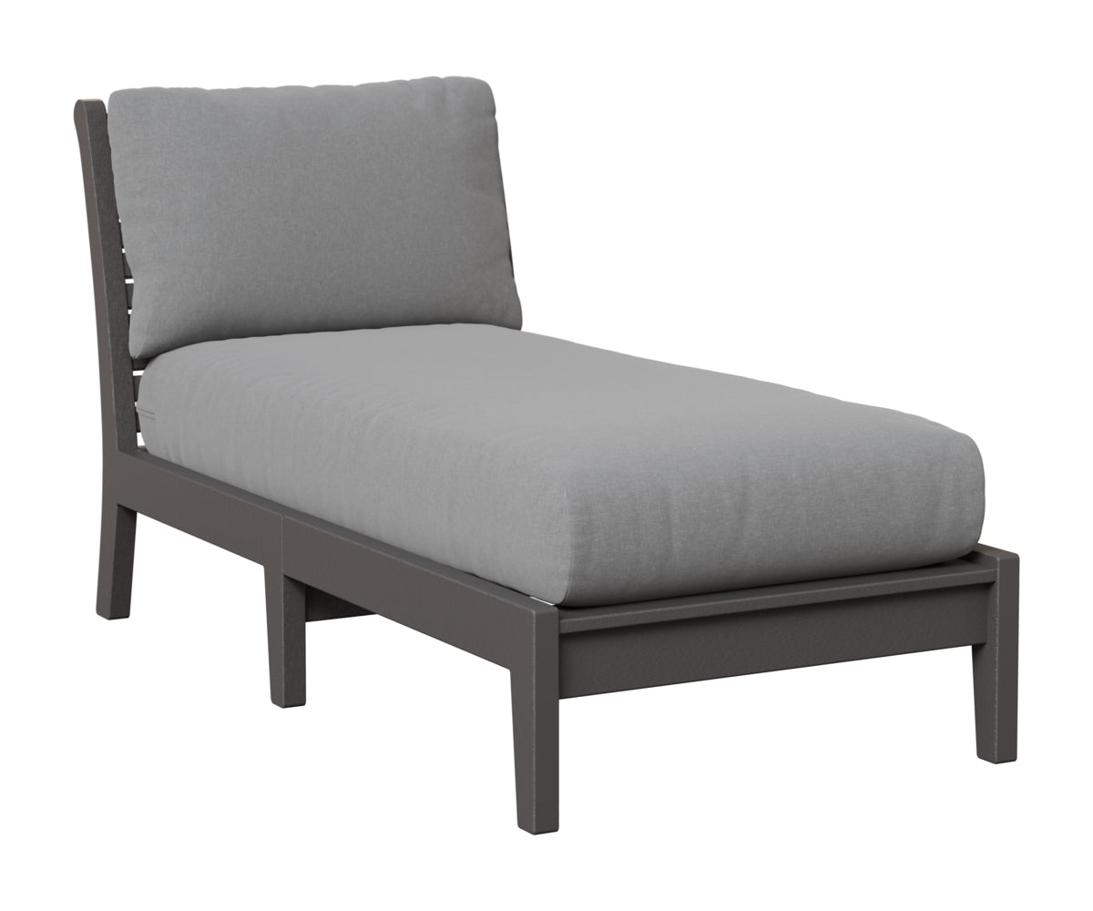 Classic Terrace Armless Chaise Lounge