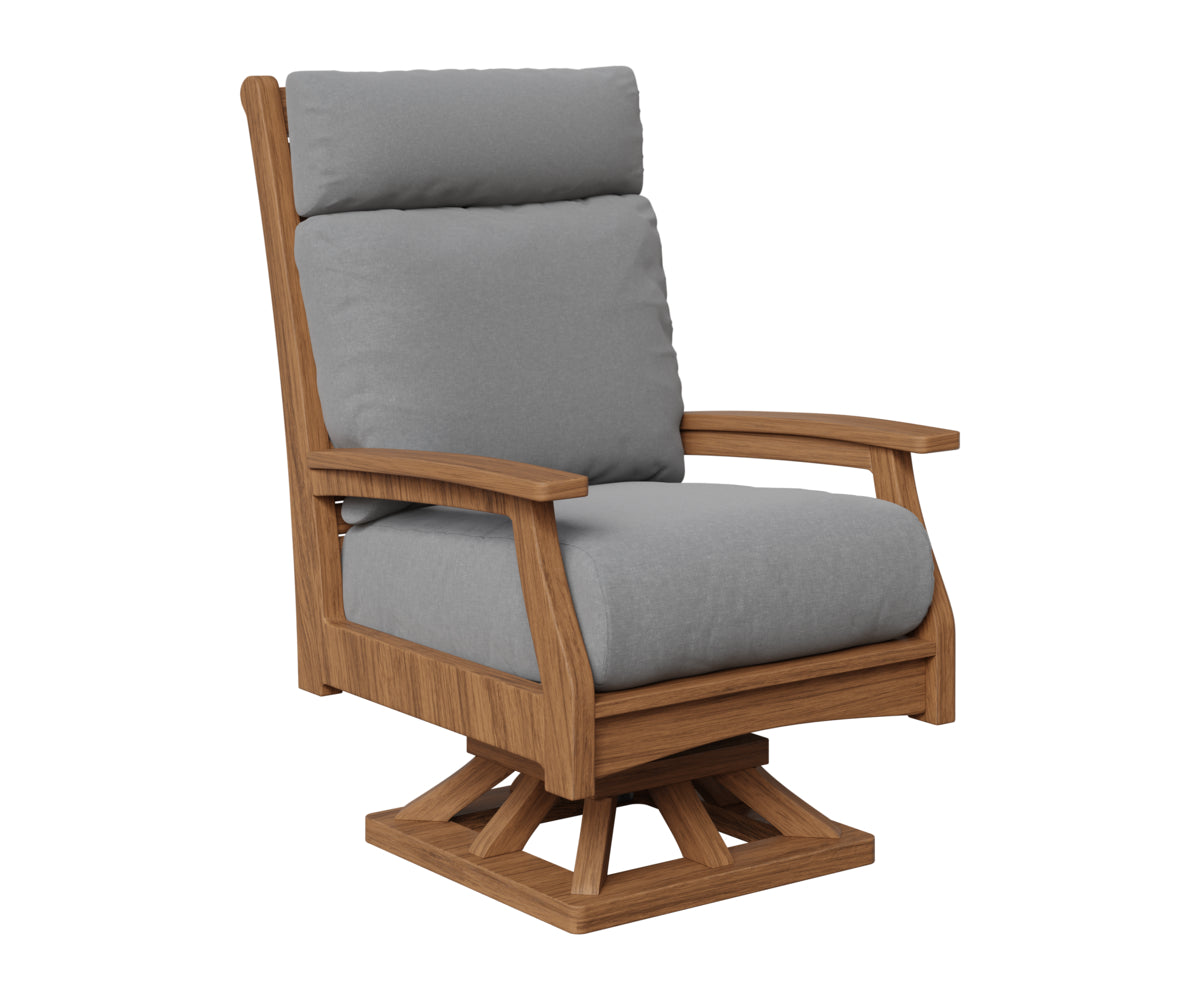 Classic Terrace High Back Swivel Rocker