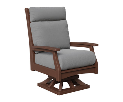 Classic Terrace High Back Swivel Rocker