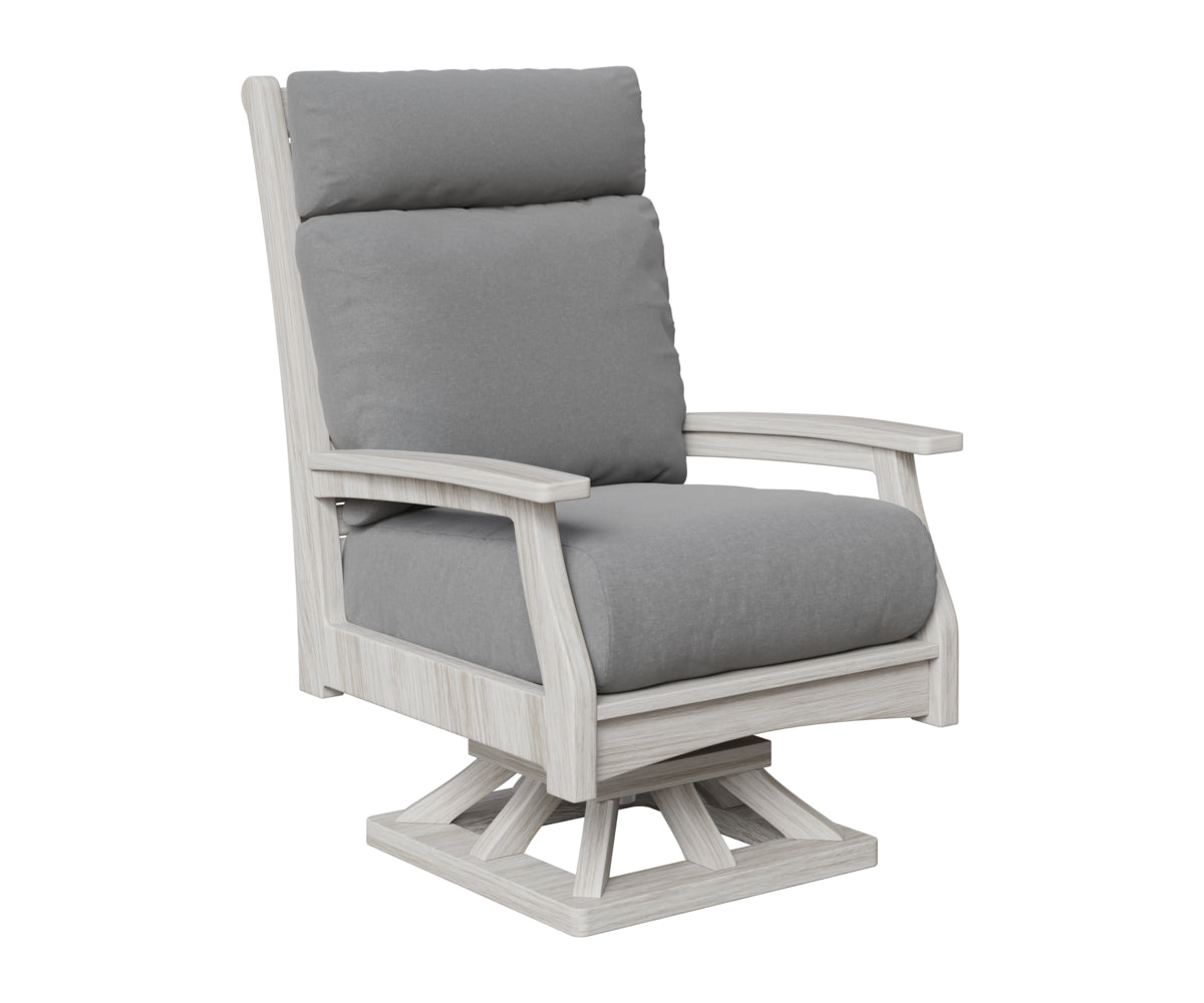 Classic Terrace High Back Swivel Rocker