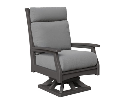 Classic Terrace High Back Swivel Rocker