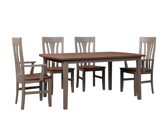 SFC Amish Curved Shaker Leg Table