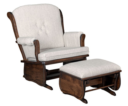 SFC Amish Swanback Chair & A Half Glider