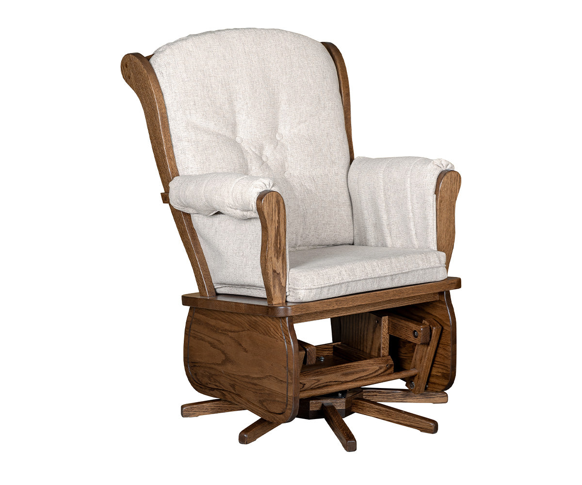 SFC Amish Swanback Minnie Swivel Glider