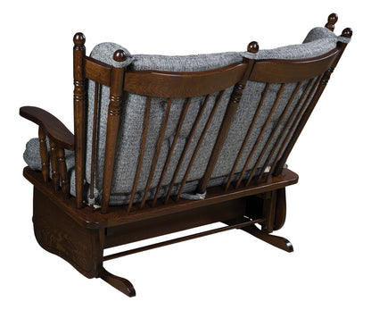 SFC Amish 4 Post Highback Swivel Glider