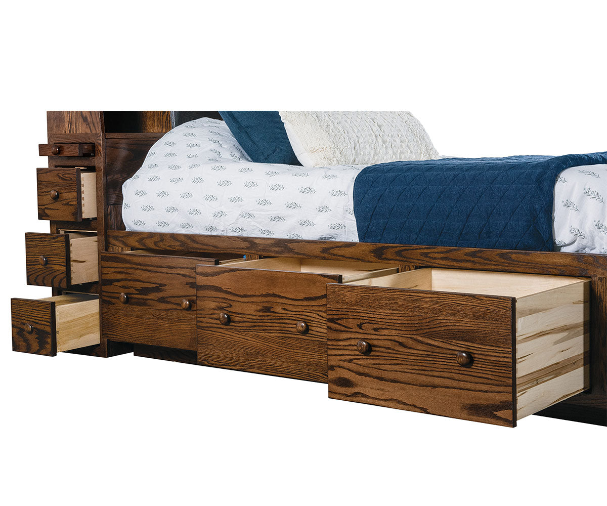 SFC Amish Bookcase Bed