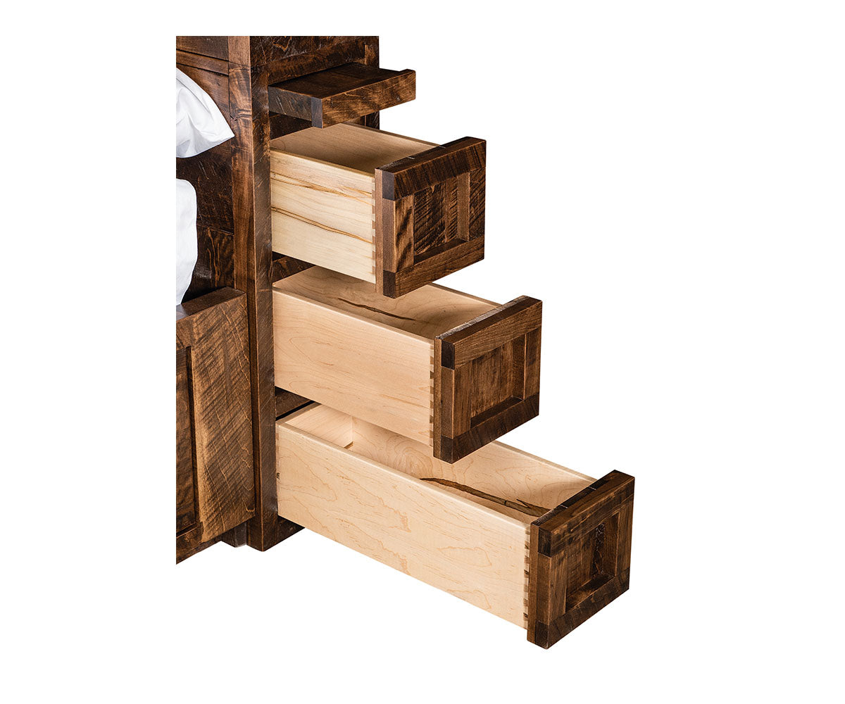 SFC Amish Bookcase Bed