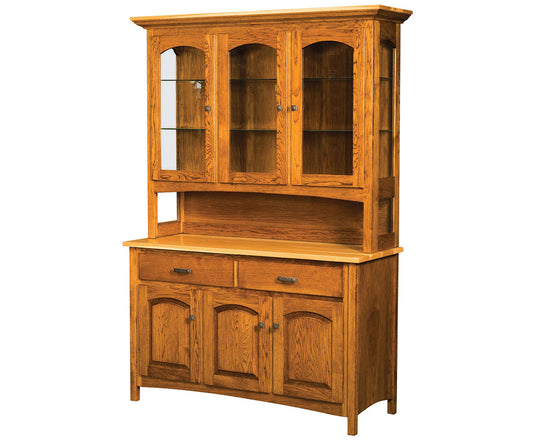 SFC Amish Country Shaker Buffet with Hutch